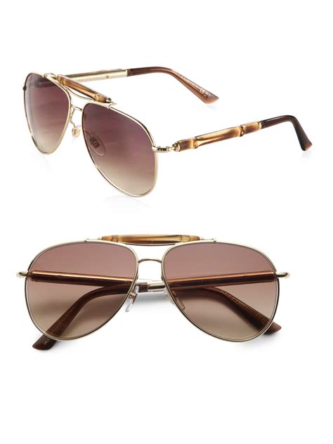 lentes gucci aviator|Aviator Sunglasses for Women .